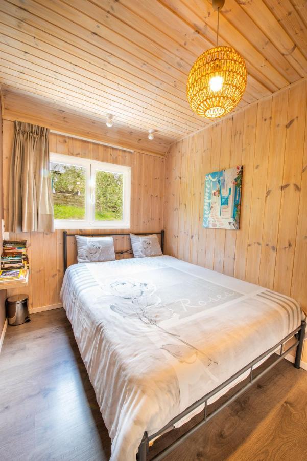 Hakuna Matata Holidays Wooden Lodge With Airco & Pool In Greek Olive Grove Methoni  Exteriér fotografie